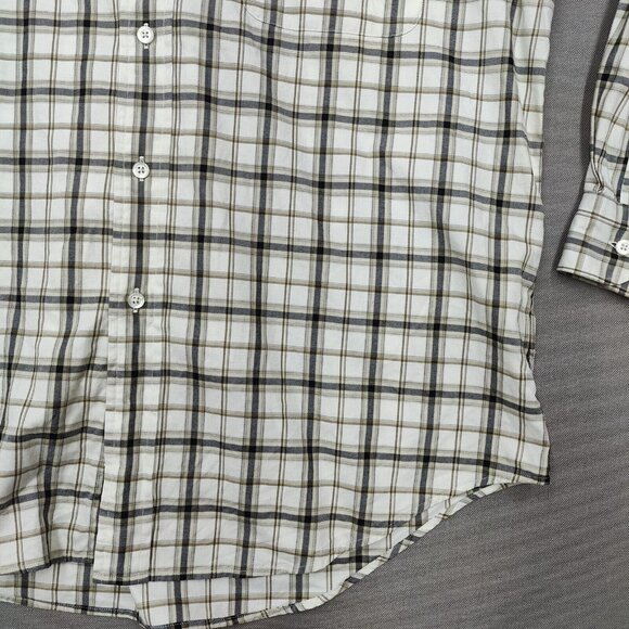 Turnbury Mens Large 33 100% Cotton Button Up Classic Core Norm Core Business - Picture 12 of 13